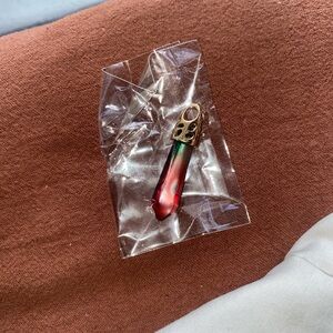 Red and Green Crystal Pendant
